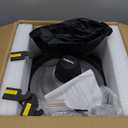 Danluke Patio Heater for Outdoor Use 1500W Electric Infrared Hanging Heater, Ceiling Mounted, Waterproof for Porch, Garage, Balcony, Overheat Protection Black