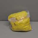 Nasitos 2 Pack Yellow Tablecloth Rectangle Fitted for 4 Foot-Open Back Tablecloth Fabric Washable and Wrinkle Resistant Table Cover for Trade Show, Parties, Banquet, Buffet, Baby Shower