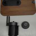 Car Desk for Laptop,360 Rotating Cup Holder TableWood Car Tray, Car Table & Car Food TraySteering Wheel Tray Car Accessories for Women & Men. Compatible with Tesla Model Y/3/S, Ford F150& Most (Peachwood Color)