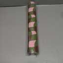 HAOCOO Checkered Desk Mat, Cute Leather Mouse Pad, 35.4" x 15.7" Keyboard Pad Office Accessories, Non-Slip Desktop Mat, Gingham Laptop Pad with Stitched Edge Desk Cover Mat(Green)