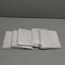 Rollee Pollee Preschool Nap Mats for Daycare or Classroom, Standard Size 24 x 48 x 2 Inches, White, 5-Pack