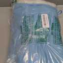 Toddler Airplane Seat Extender with Cushion  Portable Travel Footrest & Leg Support for Kids  Lightweight Foldable Design with Carry Bag (Baby Blue)