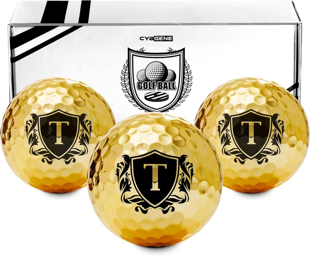 Golf Gifts for Men Unique, Personalized Colored Golf Balls, Cool Accessories for Golfers, Golf Lovers, for Birthday and Christmas
