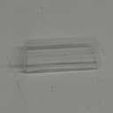 Ptwola 10 pcs Mini Plastic Storage Containers Box with Hinged Lid, 6.1x2.5 Inches Small Rectangle Dustproof Clear Beads Organizer Case for Collecting Craft Small Items Jewelry Business Cards Game Pieces