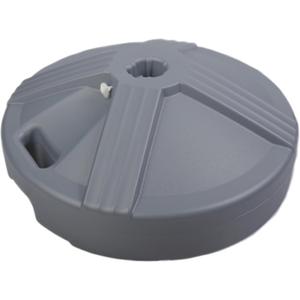 US Weight Durable Fillable Umbrella Base for Patio Table - 50 Pound Capacity Heavy Duty Adjustable Stand for Outdoor Umbrellas - Made in The USA