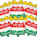 6Pcs Christmas Cake Balloons Set, 23-in Cake Balloons, Can Be Used for Christmas and Birthday Parties or Banquet Scene Decorations