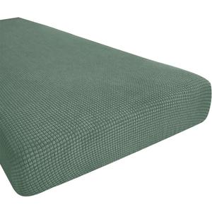 Hokway Couch Cushion Covers Stretch Cushion Covers Sofa Seat Cushion Slipcover Cushion Protector(Celadon, Medium)
