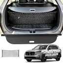 ZAZCQIL Retractable Cargo Cover for Honda CRV 2025 2026-2023 CRV Rear Trunk Cover Carbon Fiber Texture Security Privacy Shade Cargo Anti-Peeping Privacy Shield with Trunk Storage Net