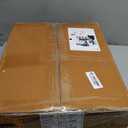 Creative Co-Op Stacked Pedestal Cocktail Side Table, Black