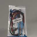 Multi Charging Cable 3.5A Multiple Charger Cable Braided 4 in 1 Multi USB Cable Fast Charging Cord with IP/Type C/Micro Ports for Cell Phones/iPhone Series/Tablets/Samsung Galaxy & More (2Pack 4Ft)