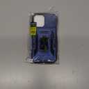 DEERLAMN Case for iPhone 17 6.3-Inch with Slide Camera Cover + Screen Protector (2 Packs), Rotated Ring Kickstand Military Grade Shockproof Protective Cover-Navy Blue