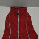 cyeollo Dog Coat Jacket Fleece Lined Inside Reflective Coats with D Ring Zipper Up Dog Winter Coats Warm Clothes Dogs Sweaters for Small Dogs (Large)