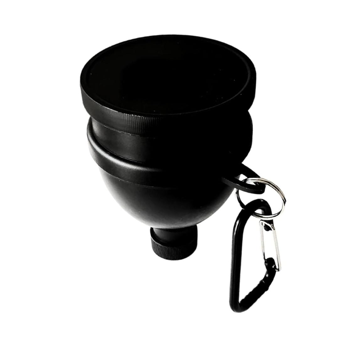 Protein Powder Container to Go - Mini with Keychain and Keyring for Water Bottles & Shakers(150ml)