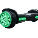 Voyager Hoverbeats Bluetooth Hoverboard with Green Lights and Wheels for Adults and Kids