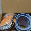 Elevated Inflatable Dog Cone Collar Alternative After Surgery, Dog Donut Collar, Soft Pet Cone to Stop Licking, Donut Blue, XL(Neck 14"-18")