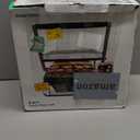 Chefman 5-in-1 Digital Panini Press Grill Sandwich Maker and Griddle Grill Combo with Removable, Reversible Dishwasher-Safe Grilling Plates, Opens 180 for Indoor BBQ /Flat Top Grill, Stainless steel (4 Slice - Digital)