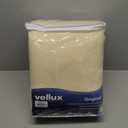 Vellux Queen Size Blanket - All Season Luxury Warm Micro plush Lightweight Thermal Fleece Blankets - Perfect For Couch Bed Sofa - Breathable Bed Blankets Queen Size - Hotel Quality (90x90 Inch, Ivory)