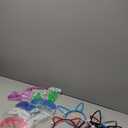 Honoson 20 Pcs Glow in The Dark Party Supplies, 10 Pcs 5 Colors Light up Glasses 5 Pcs LED Cat Ear Headband 5 Pcs Rabbit Ear Headband for Adults Mardi Gras Neon Party Decoration