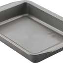 Circulon Nonstick Bakeware Rectangle Baking Pan / Cake Pan, 9 Inch x 13 Inch, Gray