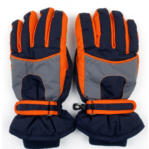 SATINIOR 2 Pairs Kids Waterproof Winter Snow Gloves Ski Gloves for Boy Girl Outdoor Warm Thickening Snowboar (8-12 Years, Black)