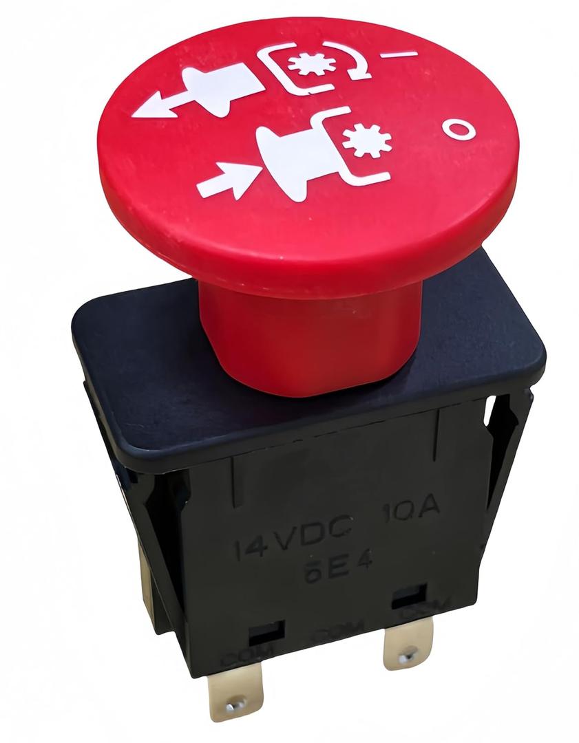 2 x PTO Switch 5 Terminals 01545600 00522100 430-401 for Ariens Gravely ProMaster MTD Toro Gravely Delta Scag Compatible with PM100, EZR,ZTX 260Z, ZTR 2050 34, 34Z Zoom 2148XL, 01545600, 925-1716, 5 AMP