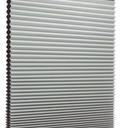 MYshade Blackout Cordless Cellular Honeycomb Shade 20"W x 64"H Grey Window Blind