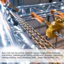 uxcell M12-1.75x64x50mm Lifting Eye Nuts, 4 Pcs 304 Stainless Steel Triangle Shape Threaded Nut Fastener for Home Repairs Rope Fitting