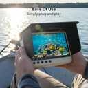 Underwater Camera Fish Finder: 108oP HD Waterproof for Ice/Lake/Sea Fishing| Portable Depth Finders for Boats & Kayaks|Display for Murky Water Conditions