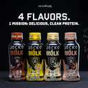 Jocko Mlk 30g Grass Fed Protein Shakes  No Added Sugar Protein Drinks KETO Friendly - Ready to Drink 12 FL Oz (Pack of 12) Vanilla