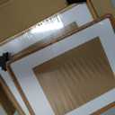 11x14 Picture Frame Set of 2, Solid Wood Frames with Tempered Glass