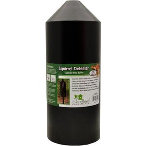 Songbird Essentials Squirrel Defeater Cylinder Pole Baffle, 6 Inch Diameter, 15 Inches High