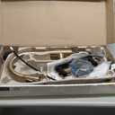 Delta Lenta Brushed Gold Touch Kitchen Faucet with Pull Down Sprayer, Modern Single Hole Touch On Kitchen Sink Faucet, Single Handle, Champagne Bronze 19802TZ-CZ-DST