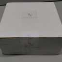 Authentic Wood and Ceramic Tortilla Warmer - Tortilla Holder with Lid - Bread Warmer - Pancake Holder- Roti Box - 8.5 Inches