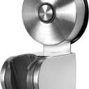 JOMOLA Suction Shower Head Holder Adjustable Handheld Shower Holder Stainless Steel Removable Bathroom Handheld Bidet Sprayer Holder 4 Mode Angle Brushed Finish