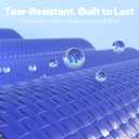 18 FT Round Pool Cover, [ 2025 Upgraded ] Above Ground Pool Cover, Heavy Duty Winter Pool Cover, Cold and UV Resistant, Cable and Pulley System