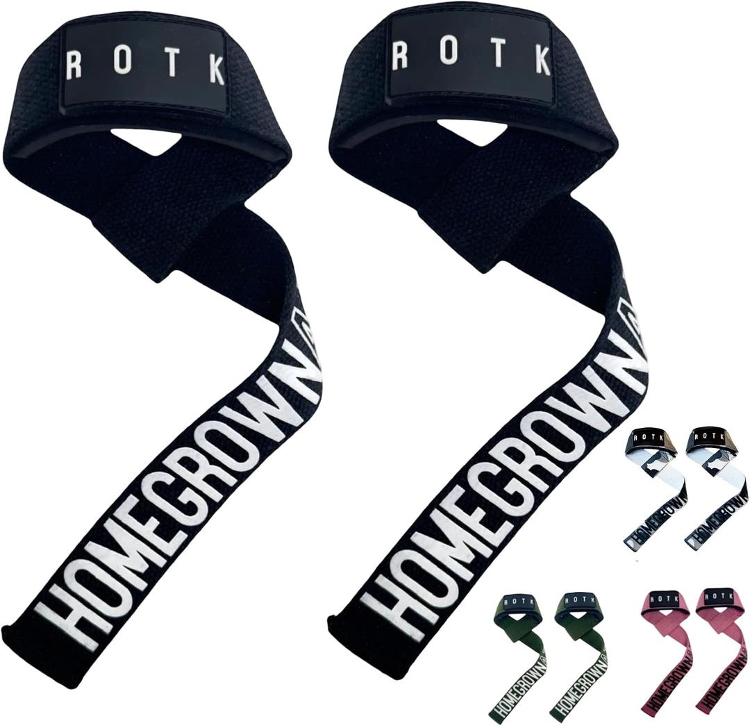 Heavy Duty Lifting Straps for Weightlifting Padded Wrist Straps for Deadlifts, Pull Ups, Bodybuilding and Powerlifting