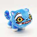 Yiakikio Tiger Derpy Plush Collectible Figurines Home Decor Animal Pillow for Sofa Bed Decor Throw Pillows (Stand Derpy)