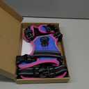 PHOEPET 2019 Upgraded No Pull Dog Harness, Reflective Adjustable Vest, with a Training Handle + 2 Metal Leash Hooks+ 3 Snap Buckles +4 Slide Buckles(M, Royal Blue)