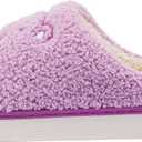 YUNGPRIME Care Bears House Slippers Cozy Slip on Fluffy Scuff Shoes for women and men (Purple)