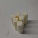 Mega Candles 6 pcs Unscented Solid Ivory Pillar Candles, Hand Poured Premium Wax Candle 2 Inch x 6 Inch, Home Dcor, Spas, Weddings, Occasions, Party, Centerpieces, Holidays, Vigils, Prayers