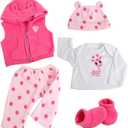 Aori Reborn Baby Dolls Clothes - Outfit Clothing Accessories for 20-24 inch Lifelike Newborn Baby Dolls