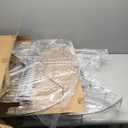 24" Corner Cabinet Turntable, 270 Rotating Basket Adjustable Height Kitchen Shelf Turntable, 2 Tier Rotating Basket 304 Stainless Steel Rotating Storage Rack for Kitchen Corner Cabinets