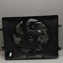 A-Premium Engine Radiator Cooling Fan Assembly Compatible with Hyundai & Kia Models - Sonata 2011-2013 2.4L, Optima 2012-2013 2.4L, Gas