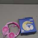 Kids Headphones Wired with USB C Plug, 85/94 dB Volume Limit Foldable USB Type C Headphones for Kids Girls, Plug in Headphones Corded Over Ear Wired Headphones for School/Tablet/Travel, Fuscia Pink