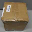 PEMAR Handcrafted Wooden Tissue Box Cover for Small Cube Tissue Boxes Only (Max Inner Size 4.7)  Mother of Pearl Inlay Decorative Tissue Holder for Bathroom, Living Room & Office (White Sand)