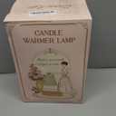 Candle Warmer Lamp with Timer Dimmable, Height Adjustable Wax Melt Warmer for Home Decor & New Home Bedroom, Vintage Candle Lamp for Scented Wax Jar Candles with 2 Bulbs,Birthday Gift for Women & Moms