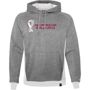 Outerstuff Men's FIFA World Cup Premium Fleece Hood (Large, Heather Grey)