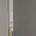 Cordless Light Filtering Mini Blind - 45 Inch Width, 64 Inch Length, 1" Slat Size - Pearl White - Cordless GII Morningstar Horizontal Windows Blinds for Interior by Achim Home Decor