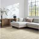 Livabliss x Galey Alix Fetscher III Vintage Damask Area Rug, 5' x 7'6" (5' x 8'), Light Brown