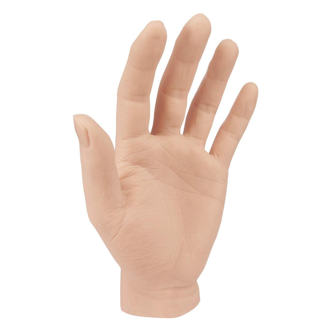 Medarchitect Silicone Fake Hand Tattoo Practice Hand, Life Sized Fake Skin Model - Durable Ideal for Tattoo Training Education Beginners and Pros to Practice Tattoo Skills (Man Left Hand)